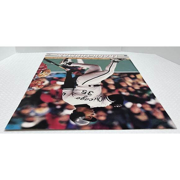 RARE FRANK THOMAS WHITE SOX 1995 MLB POSTER 20x16 Baseball - Picture 7 of 16